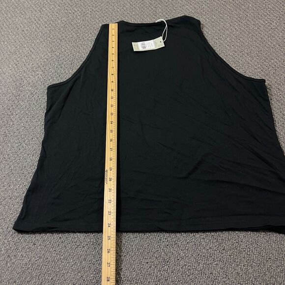Boden Shirt Womens Size US 20-22 UK 22 Black Tank Sleeveless Pullover - Picture 7 of 11